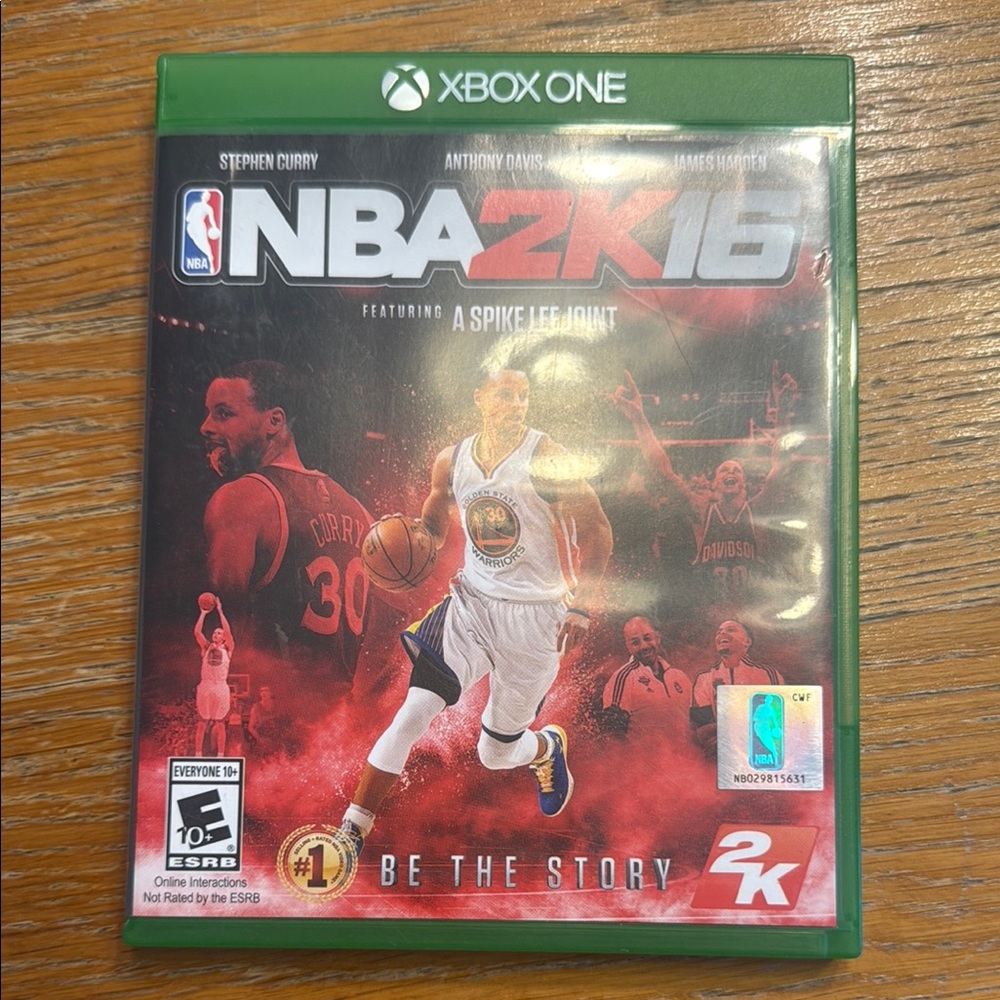NBA 2K16 Xbox One Game - Green Case